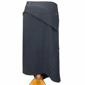 Cop.Copine Amelio asymmetrical midi skirt